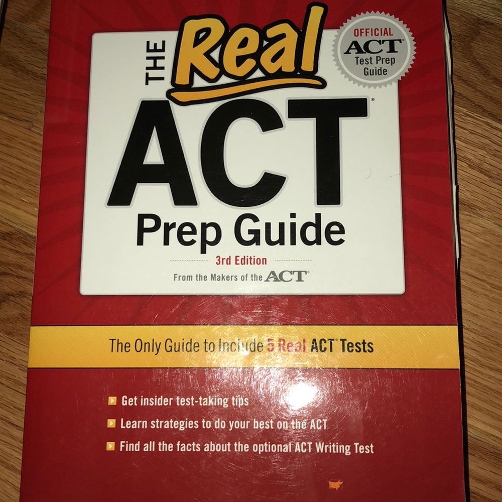 The Real ACT Prep Guide